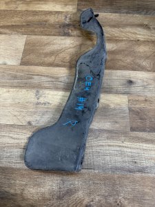 Защита двигателя правая HONDA RAFAGA