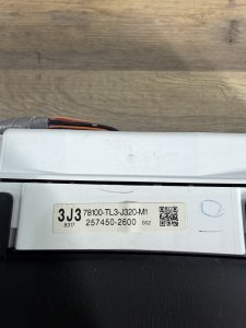щиток приборов 78100TL3J320 HONDA ACCORD