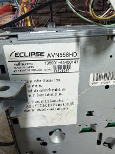 Магнитофон eclipse avn558hd HONDA ACCORD CL7 2007