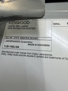 Магнитофон kenwood mdvl404W TOYOTA CAMRY ACV30 2002