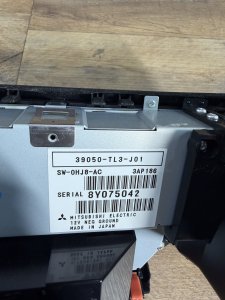 Магнитофон HONDA ACCORD CU2 2008