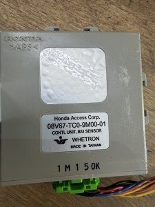 блок управвления парктрониками 08V67TC09M0001 HONDA LEGEND