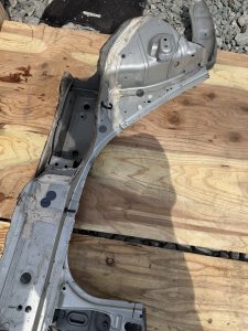 порог кузовной левый TOYOTA CAMRY ACV30 2004