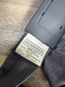 Ремни безопасности комплект HONDA RAFAGA