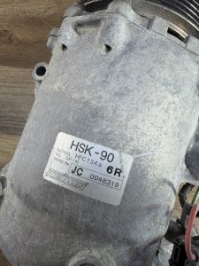 Компрессор кондиционера HONDA ACCORD OEM 31140-RL5-A01 CU2 2008