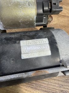 Стартер TOYOTA CAMRY OEM 28100-28041 28100-28042 ACV30 2004