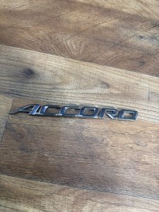 Эмблема accord HONDA ACCORD