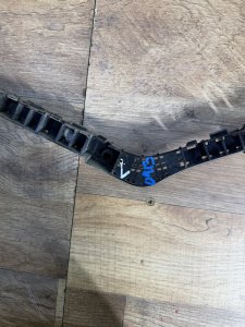 Крепление заднего бампера левое HONDA ACCORD OEM 71598-TL0-G01 CU2 CU1 2008