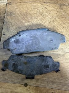 Тормозные колодки передние HONDA RAFAGA OEM 45022-SM2-010 CE4 1994