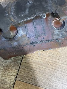 Колодки тормозные передние TOYOTA CAMRY OEM 04465-33240 ACV30 2002