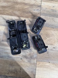 ручки дверей HONDA RAFAGA OEM 72125-SW3-305ZA. 72165-SW3-305ZC. 72660-SM4-003ZD. 72620-SM4-003ZD CE4 1994